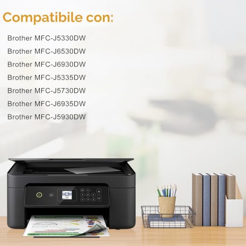 LeciRoba LC3219XL for Brother LC-3219xl Multipack and LC3217xl LC3219xl Brother Cartridges, for Brother MFC-J5330DW MFC-J6530DW MFC-J6930DW MFC-J5335DW MFC-J5730DW MFC-J6935DW Printers (5-PACK)