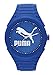 PUMA PU10359 Gummy Cat Quartz Watch with Silicone Strap, Blue, 25 (Model: PU103592015