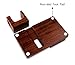 iPad iPhone Wooden Stand, Apple Watch Feitenn Bamboo Wood Charging Stand Desktop Station USB 2.0 Hub Bracket for iPhone 7 Samsung S8 LG G6 iWatch Ipad Kindle (Dark Brown)