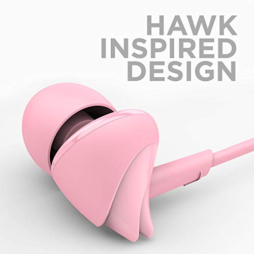 boAt BassHeads 100 in-Ear Wired Earphones with Super Extra Bass, in-line Mic, Hawk Inspired Design and Perfect Length Ca