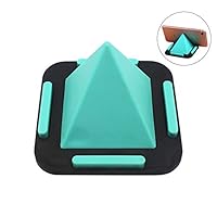 Amamcy Creative Pyramid-Shaped Cell Phone Holder Fours Positions Desktop Stand for iPhone XR/X/6/8/7 Plus,iPad, Smart Phone and Most