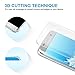 Amoner Galaxy S7 Edge Screen Protector, [Full Coverage] [No-Bubble][9H Hardness][HD Clear] Tempered Glass Screen Cover for Samsung Galaxy S7 Edge (Clear)