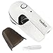 Lint Remover- Electric Rechargeable Fabric Shaver Operated Fabric Defuzzer-Shaver (White)