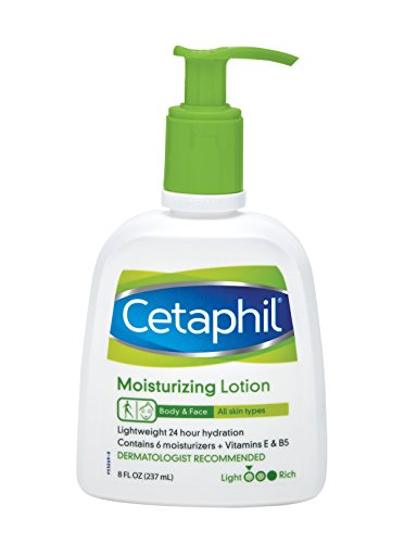 Cetaphil Fragrance Free Moisturizing Lotion, 8-Ounce Bottles (Pack of 3)