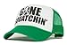 Gone Squatchin' Unisex-Adult Trucker Hat -One-Size Green/White