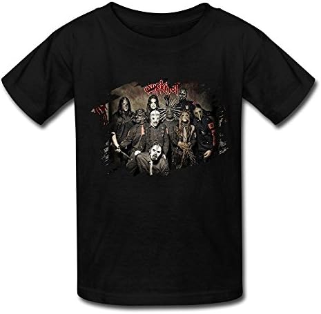Meentre Kid's Slipknot Scary Scenes Round Collar T Shirt