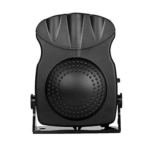 denshine 12V Car Heater/Demister Portable 30 Seconds Fast Heating 150W 2 in 1 Auto Ceramic Heater Cooling Fan 3-Outlet Plug Defrost The Windows (Black)