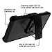 Sony Xperia Z2 Case, Sony Xperia Z2 Holster, Two Layer Hybrid Armor Hard Cover with Built in Kickstand for Sony Xperia Z2 from MINITURTLE | Includes Screen Protector - Black