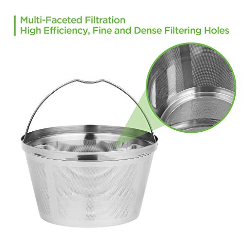 Reusable Coffee Filters 812 Cup Permanent Coffee Filters Basket