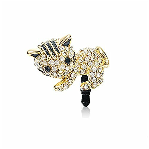 Hosaire Anti Dust Plug Cute Cat Earphone Cap 3.5mm Headphone Jack Ear Cap Dustproof Plug Port Stoppe - //coolthings.us