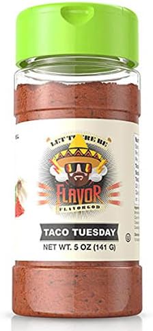 Best-Selling Flavor God Seasonings - Gluten Free, Low Sodium, Paleo, Vegan, No MSG (Taco Tuesday)
