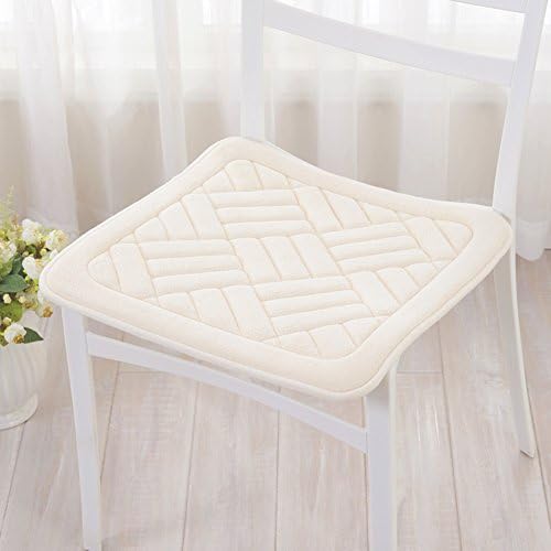 Coral plush memory foam seat cushion/Office dining chair cushion/ Garden floor mats-E 45x45cm(18x18inch)