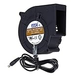 12V 0.36A Cooking BBQ Fan Air Blower Fan 9733 Centrifugal Turbine Blower Replacement BBQ Machine Fan