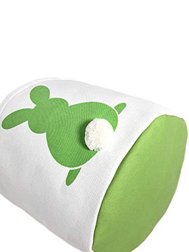 image for MONOBLANKS Easter Bunny Basket Bags for Kids Canvas Cotton Carrying Gi