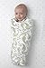 SwaddleDesigns Marquisette Swaddling Blanket, Premium Cotton Muslin, Pastel Pink Paisley