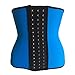 Mocofo Women's Waist Trainer Workout Latex Waist Cincher Classic 3 Hooks
