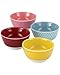 Cake Boss Countertop Accessories 7-Piece Melamine Mixing and Prep Bowl Set, Basic Pattern, Print