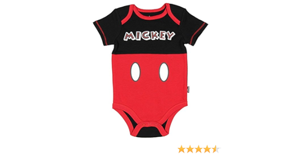 Amazon Com Disney Surtidos Mickey Mouse Bebe Ninos Body De Vestir Outfit 3 6 Meses Multicolor Ropa Zapatos Y Joyeria