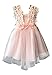 Baby Girls Sleeveless Lace Wedding Vintage Birthday Party Princess Flower Backless Dress