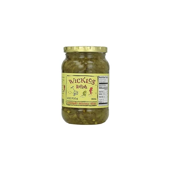 WICKLES ORIGINAL RELISH, 16 OUNCE