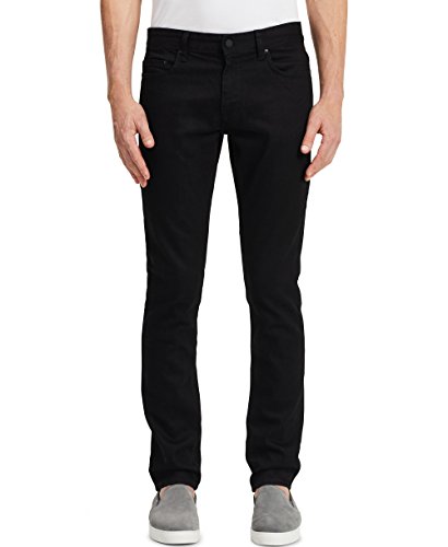 Calvin Klein Jeans Men's Slim Cut Jean In Black, Black, 40x32
