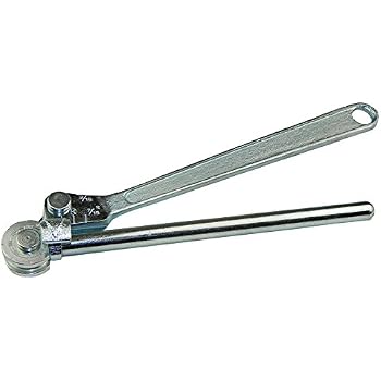 Brake Line Tool 3-in-1 Tube Bender Tool For 1/8in, 3/16in, 1/4in Fuel & AC Refrigerant Lines - Blue Aluminum Alloy AC Refrigerant Line Bender
