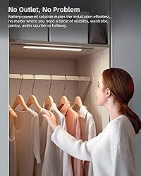 EZVALO Under Cabinet Lights Closet Lights,48 LED