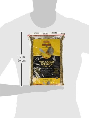 Sun Seed Company Bss59012 6-Case Vita Mix Daily Diets Canary Food, 2.5-Pound