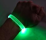 GlowCity LED Light Up Bracelets (Green)