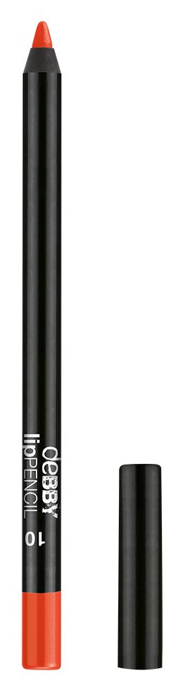 DEBBY Lip Pencil 10 Wp Tangerine Pencil Lips Make-Up And Cosmetic