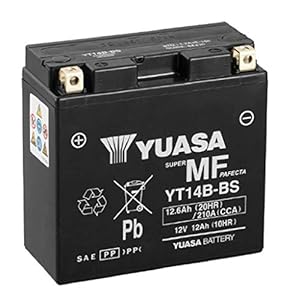 Yuasa-batterij YT14B-BS – SLA AGM