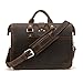 Saddleback Leather Co. Flight Bag 15-inch Full Grain Leather Expandable Laptop Briefcase for Men Includes 100 Year Warranty