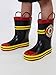 Fireman Firefighter Boys Girls Costume Style Rain Boots (Toddler/Little Kid)