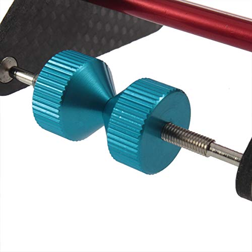MqbY Comprehensive Training Device Carbon Fiber Magnetic Four Axles Rack Propeller Balancer for Quadcopter Durable Remote Control Toys Accessories