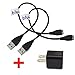 Fitbit Charge HR,Bluesim New USB Replacement Fitbit Charge HR Cable for Fitness Tracker Actively Wireless Bands