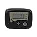 Perman Digital LCD Run Step Mini Pedometer Calorie Walking Distance Counter (Black)