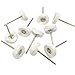 PHYHOO Mounted Cotton Polishing Buff Wheel 2.35mm Shank for Rotay Tools Pack of 10pcs