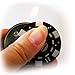 1x Black Poker Chip Refillable Butane Cigar Cigarette Lighter