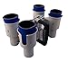 ROBOCUP, Handle Accessory That Unites 2 with an Ergonomic Rubberized Design