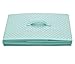 Collapsible Garment Storage Box for Wardrobe Organizer, Divider boards, Folding Lidded Underbed Storage Box, 60L, Green