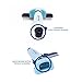 Casfuy Dog and Cat Brushes for Shedding- Reduce 95% Shedding - Soft Silicone Handle & 4 inch Stainless Steel Comb for Long and Short Hairs