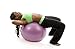 ProBody Pilates Yoga Ball - Fresh Colors Exercise Ball for Stability, Pregnancy, Workout, Physical Therapy & Birthing, Balance Ball Chair (Slate, 55 cm)