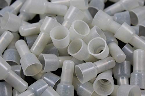 10-12 Gauge 200 PK Close END Crimp CAPS Nylon Home Connector Terminal CAR - Thumbnail 3