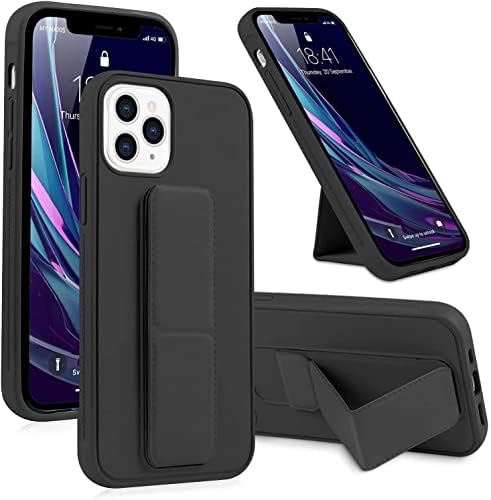 Case for iPhone 14 Pro Max, Black TPU Stand Case with Magnetic - Main Image