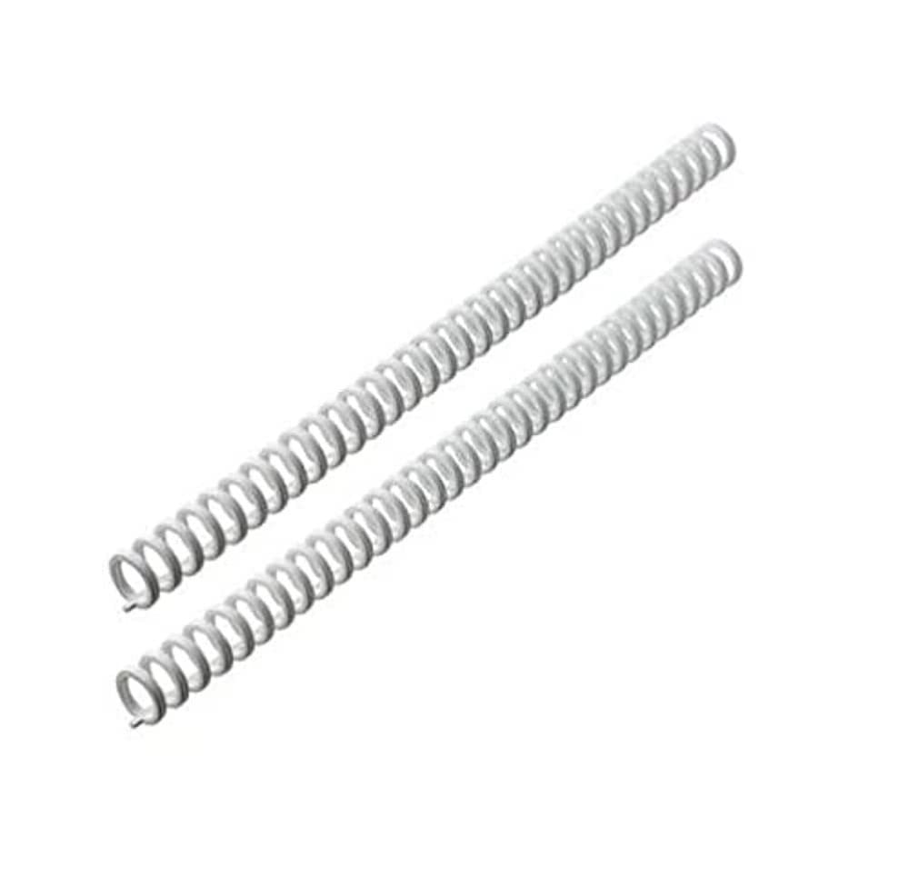 GBC ClickBind Binding Spines, 16 mm, 145 Sheet Capacity, A4, 34 Ring, White, 387340E