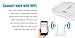 Fuers FW10 Wireless WiFi + Telephone Line Home/House Burglar Alarm System Android/iOS APP Control DIY Kit Super Strong Signal Garden Alarm + 1 PCS IP Camera White