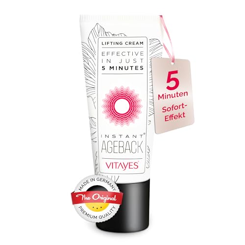 Vitayes, Instant Ageback, Lifting Cream (15ml) - Smooth Skin in Just 5 Minutes An innovative solution from Germany against wrinkles, saggy skin and tear bags.