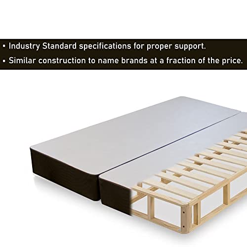 Greaton Fully Assembled Low Profile Split Wood Traditional Boxspring