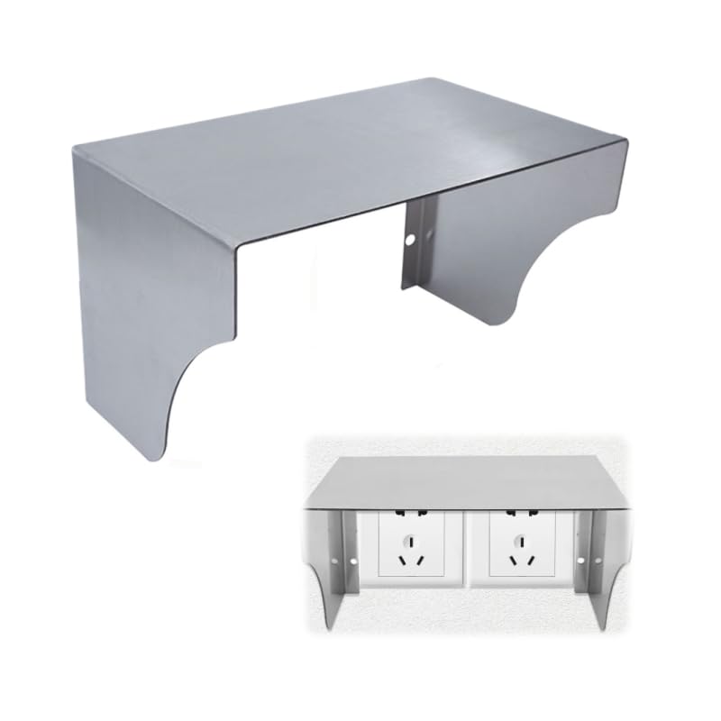 Protective Cover, Doorbell Rain Cover Stainless Steel Doorbell Protection Cover Rain Cover For Outdoor Sockets Access Control Doorbells Electric Vehicle Chargers