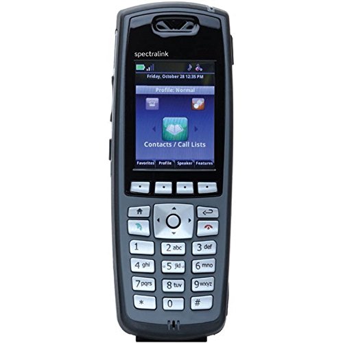 Spectralink 8440 Black Handset Without Lync Support, Battery and Charger Sold Separately - Part Number 2200-37148-001